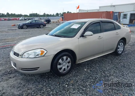 2010 Chevrolet Impala Police z USA, uszkodzony, nr VIN 2G1WD5EM8A1202557